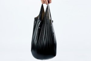black Garbage Bag